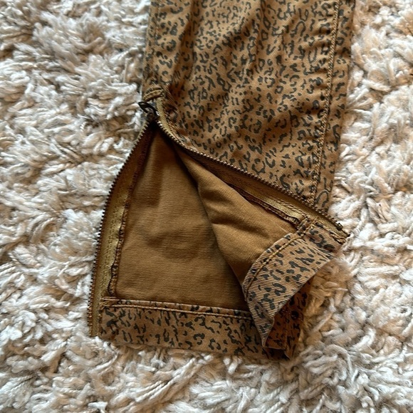 Joie Cheetah Print Skinny Jeans Size 26 - Picture 13 of 15